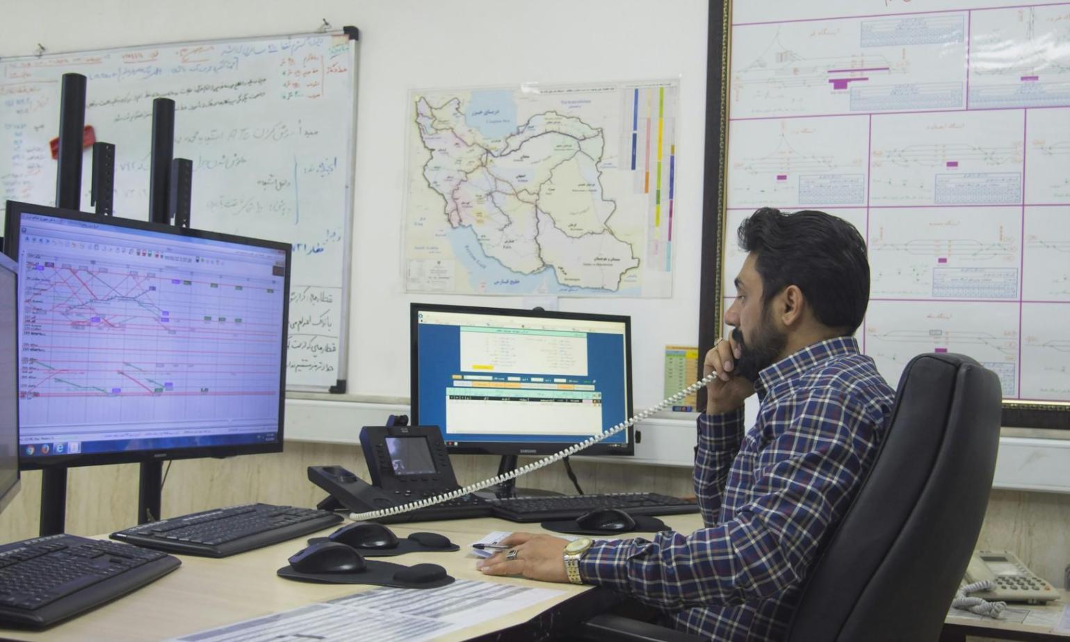 Professional reviewing detailed business financial reports and growth metrics